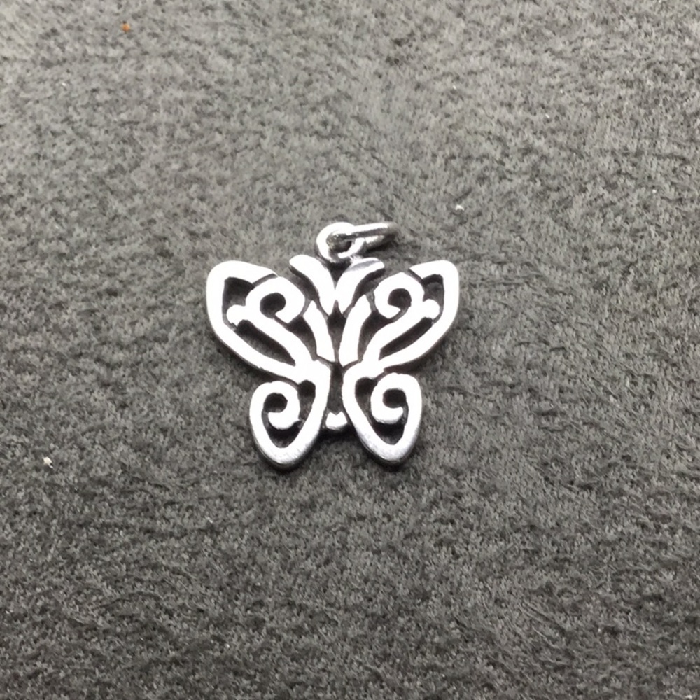 Retired James Avery Butterfly Pendant